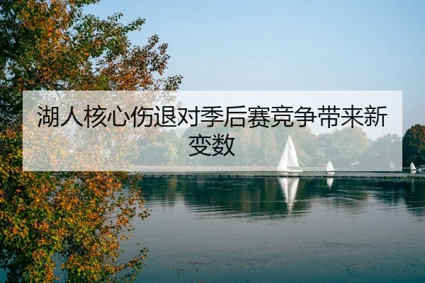 湖人核心伤退对季后赛竞争带来新变数